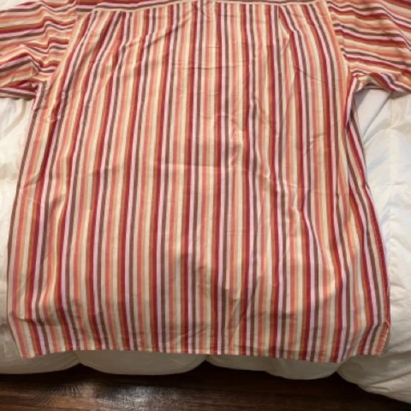 Martin Gordon Red and Pink Hued Stripped Shirt - Picture 5 of 7